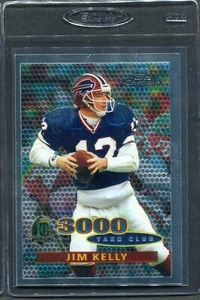 1996 Topps Chrome 3000 Yards Jim Kelly #139 Bills Mint - Picture 1 of 1