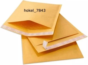 250 #0 6x10 Kraft Paper Padded Bubble Envelopes Mailers Shipping Case 6''x10''!! - Picture 1 of 5