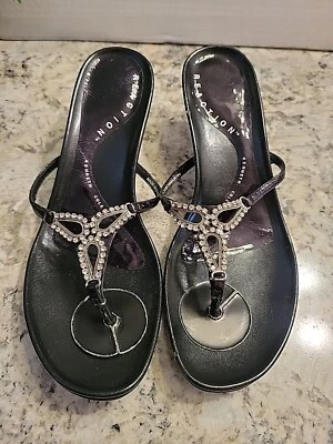 Kenneth Cole Reaction Zapatos Tacones Verdes Cadena Talla 7.5M Foto 1 de 4