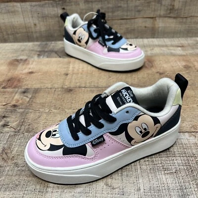 Disney Mickey Mouse And Friends Zara Youth Girls Sneakers Size 33 NICE! - Image 1 of 4