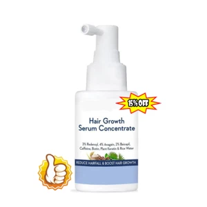 30ml Hair Growth Serum Concentrate with Plant Keratin & Rice Water- - Picture 1 of 13