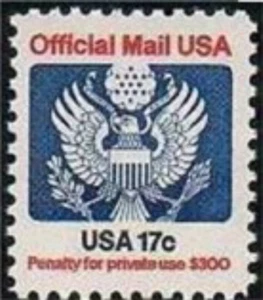 #O130   17   CENT OFFICIAL MAIL       MINT  VF NH  O.G - Picture 1 of 2