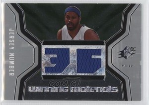 2007-08 SPx Winning Materials Jersey Jersey Number Rasheed Wallace #WMJ-RW
