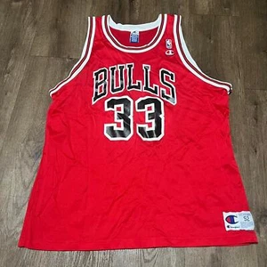 Vintage 90s Chicago Bulls scottie pippen champion jersey - Picture 1 of 5