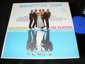 Reflections THE PLATTERS Mercury Wing STEREO BANNER LP Deep Groove BLUE LABEL  - Picture 1 of 1