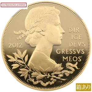 UK 2012 Elizabeth II 5 Pound Silver Coin NGC PF70UC Diamond Jubilee - Picture 1 of 9