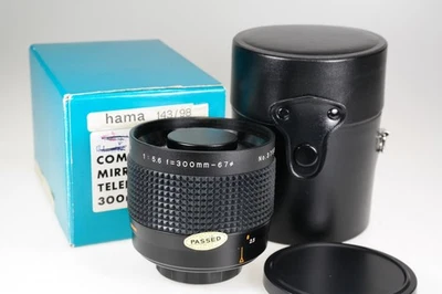 HAMA mirror lens 5.6/300 mm #37591 M42 - Image 1 of 4