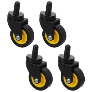  4 Pcs Cleaning Car Universal Wheels Replacement for Utility Cart Bbq Grill - Picture 1 of 9