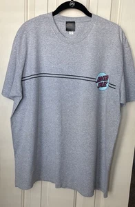 Santa Cruz Skateboards Gray Shirt With Front And Back Decal Men’s Size XL - Picture 1 of 7