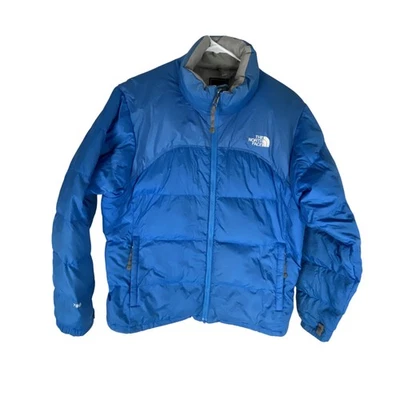 The North Face Jacket Womens Large Blue 700 Fill Down Puffer Coat Winter - Image 1 of 4