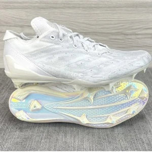 Adidas Adizero Electric Speed Juice Football Cleats White Siver IE4413 Mens 10 - Picture 1 of 7