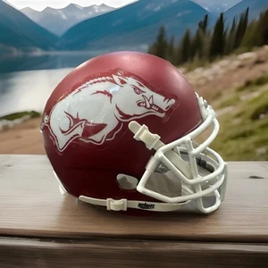Arkansas Razorbacks Schutt Air Xp Mini Casco NCAA College Football (E) - Foto 1 di 5