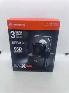 Disque dur externe Thermaltake BlacX Duet 2,5” 3,5” SATA I II III USB 3.0 Enclo - Photo 1/2