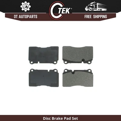 Para Chevrolet Corvette 2009-2013, 2015-2019 | Pastillas de freno de disco traseras centradas Foto 1 de 3