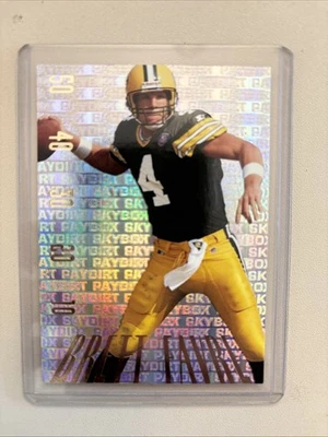 Tarjeta insertada Brett Favre - 1995 Skybox Premium Paydirt #PD10 - Green Bay Packers Foto 1 de 4