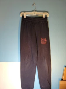 Sacred Heart School Youth Black Sweatpants Size XL - Picture 1 of 9