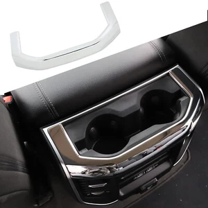 Portavasos Trasero Panel Borde Decoración Cubierta Accesorios para Dodge Ram 1500 18+ Cromo - Imagen 1 de 9