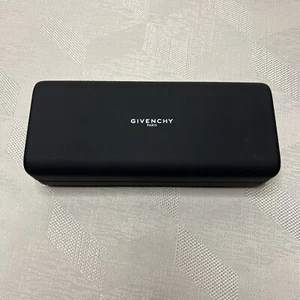 Givenchy Hard Shell Sunglasses Case Black VGUC - Picture 1 of 4