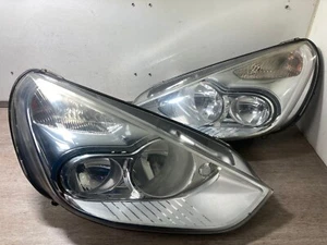 2010 FORD S-MAX PASSENGER & DRIVER SIDE FRONT HEADLIGHTS PAIR - Picture 1 of 13