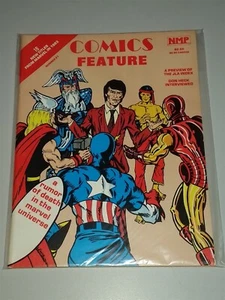 COMICS FEATURE #21 NOVEMBER 1982 DON HECK JLA INDEX MARVEL NMP US FANZINE - Picture 1 of 1