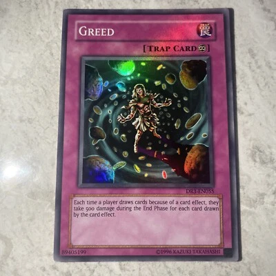 Yugioh - Greed - DR3-EN055 - Super Rare - Image 1 of 2