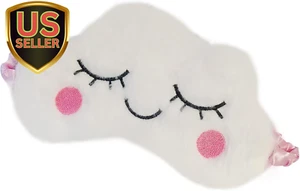 Cute Animal Sleeping Mask Soft Plush Blindfold Cute Rabbit Panda Koala Eye Co... - Picture 1 of 1