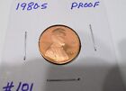 Very Nice 1980 Copper Lincoln Memorial Cent From a Proof Set # 101