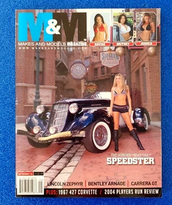 MAKES AND MODELS MAGAZINE: THE AUBURN BOAT-TAIL SPEEDSTER SEPTEMBER 2004 - Imagen 1 de 9