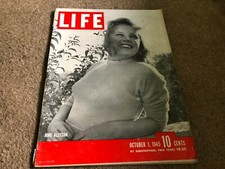 OCT 1 1945 Life Magazine - JUNE ALLYSON - MOVIE STAR