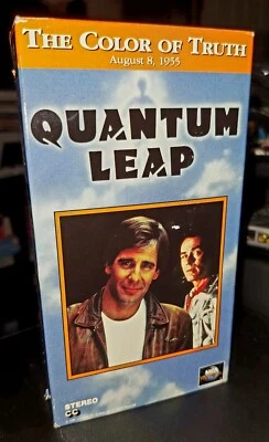 QUANTUM LEAP vhs THE COLOR OF TRUTH civil rights episode Scott Bakula Foto 1 de 3