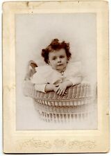 Baby Keith Ripley Paul Born 1893, Died 1897 Photo by Van Woert , Oneonta N.Y.