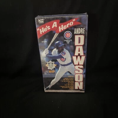 Brand New! VHS He's A Hero- Andre Dawson, Chicago Cubs - Image 1 of 4