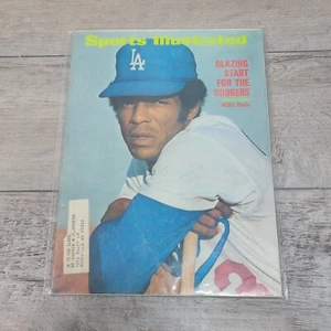 1. Mai 1972 Willie Davis Los Angeles Dodgers Sports Illustrated Vintage - Bild 1 von 5