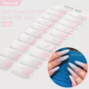 Harunouta Cubierta Completa Gel Pegatinas Gel Tira de Uñas Adhesivo Envoltura de Uñas de Larga Duración - Imagen 1 de 26