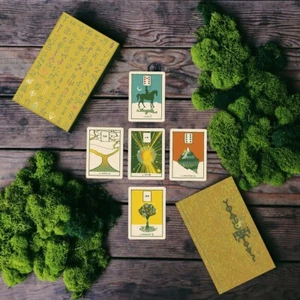 Grüne Glyphen Lenormand Deck von James R.Eads (NEUE VERSION) - Bild 1 von 4