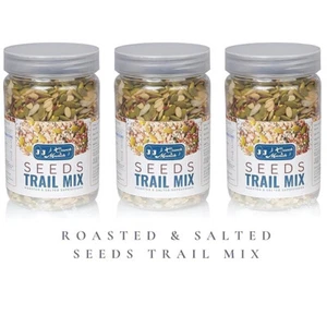 Semillas tostadas y saladas Trail mix 500 g, bocadillos dietéticos, potenciador de la inmunidad, paquete de 3 - Imagen 1 de 7