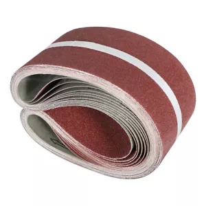 Sanding Belts 12 Pack 4" x 36"  60 80 120 150 240 400 Grit Belt Sander Sandpaper - Picture 1 of 10