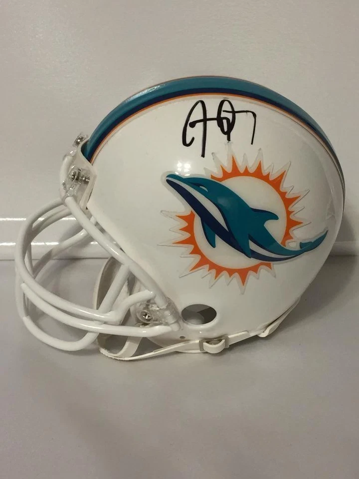 JAY AJAYI Signed  Miami Dolphins Mini Helmet JSA S55018 - Image 1 of 1