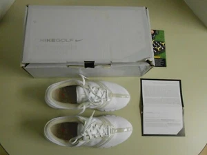 New in Box Women’s Nike Delight 8 ½ M 317622-121 Golf Shoes with Spikes - Picture 1 of 7