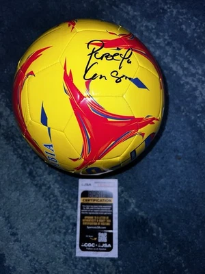 Pibe Carlos Valderrama Signed Official Columbia Soccer Ball Legend JSA Auth #2 - Image 1 of 3