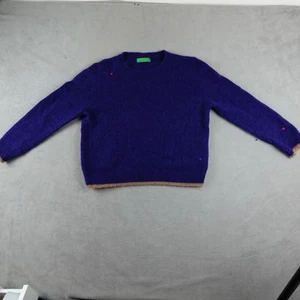 Maglione Clare V donna medio grande misto alpaca ricamo cuore made in USA - Foto 1 di 24