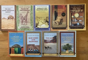 THE NO. 1 LADIES' DETECTIVE AGENCY, ALEXANDER MCCALL SMITH, BOOKS 1-9 OF SERIES - Picture 1 of 6