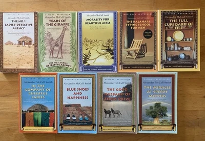 THE NO. 1 LADIES' DETECTIVE AGENCY, ALEXANDER MCCALL SMITH, BOOKS 1-9 OF SERIES - Image 1 of 4