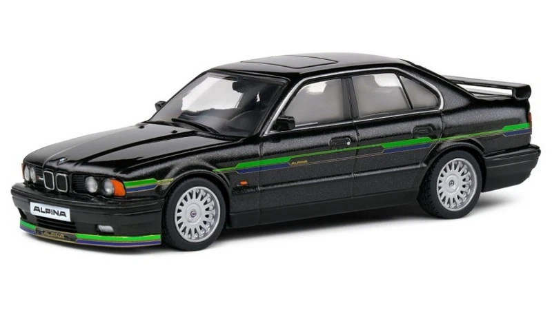 BMW Alpina B10 E34 Biturbo 1994 Black 1:43 SOLIDO 4310406 - Immagine 1 di 1