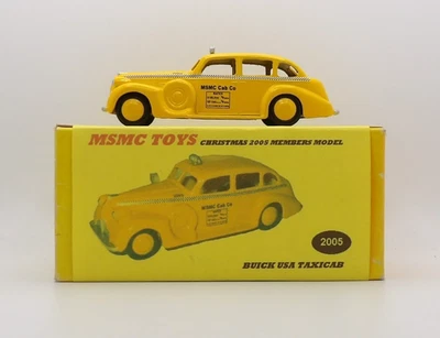 MSMC TOYS MEMBRI NATALE 2005 BUICK USA TAXI GIALLO OTTIME CONDIZIONI IMBALLATO - Immagine 1 di 4