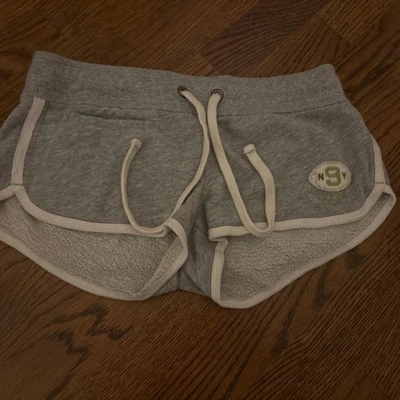 RARE Abercrombie & Fitch Y2K 90s 2000s Mini Sweat Shorts Size XS - Image 1 of 4