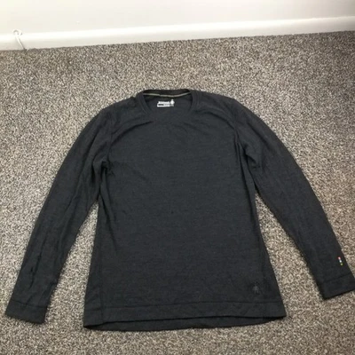 Smartwool Base Later Lana Merino 250 Cuello Redondo Manga Larga Mujer Grande *Agujeros Foto 1 de 4