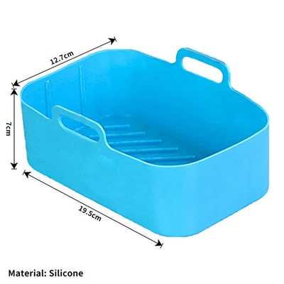 Freidora de aire doble olla accesorios para Foodi DZ201 DZ401 silicona bandeja para hornear OY Foto 1 de 4