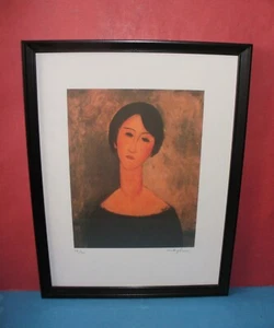 Amedeo Modigliani - Serigraphy, Signed in an edition, by ARTI GRAFICHE ROMA - Picture 1 of 20