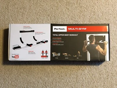 Perfect Fitness Multi-Gym Doorway Pull Up Total Upper Body Workout - Image 1 of 4